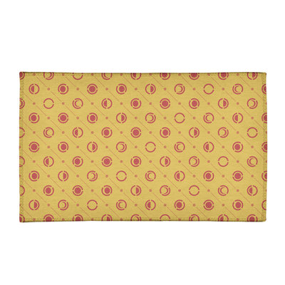 Chenille Geometric Indoor Rug