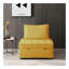 Canapé-lit polyvalent en tissu de lin-209630559