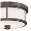 Harvard Court 2 - Light Flush Mount