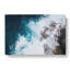 Crashing Waves At Bondi Beach In Abstract - Wrapped Canvas Print-55317472