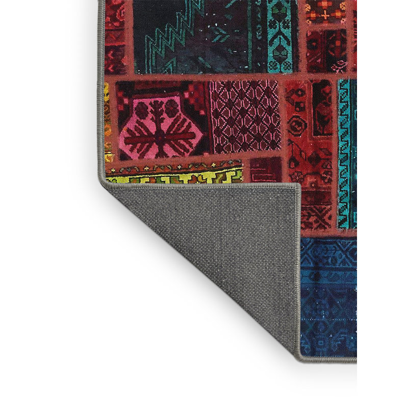 Tapis abstrait 5649, Rectangle 8 pi x 10 pi