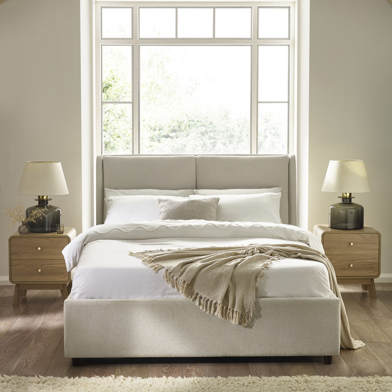 Upholstered Ottoman Storage Bed, Kingsize (5')