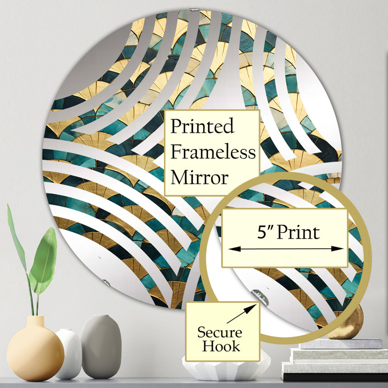 Domantas Circle Mirror, 23.6" x 23.6"