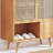 Entryway retractable storage shoe cabinet
