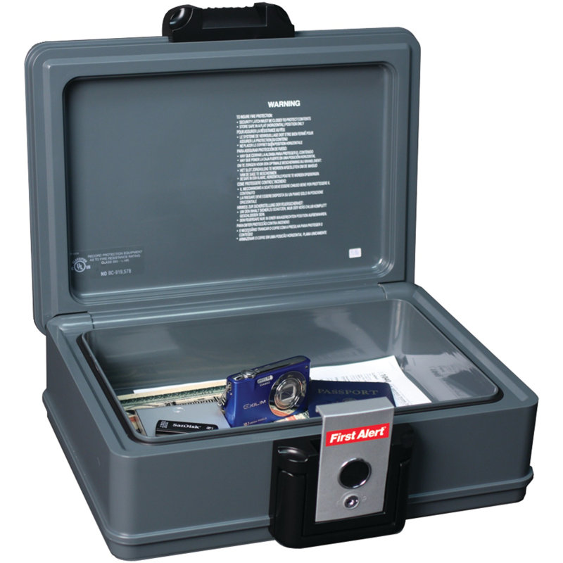 0.35 CU Key Lock WATERPROOF FIRE CHEST. 30 minute at 1550 degrees fireproof and 72 hours waterproof