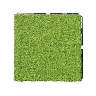 Carreaux de terrasse en plastique gazon