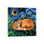 Orange Tabby Night 1 Piece Wrapped Canvas Painting-2015540829