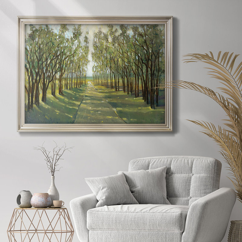 Forest Path - Reproduction de photo sur toile, H 23 po x l 32 po x P 2,5 po