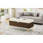 Banc de rangement avec repose-pieds Modern-800616713