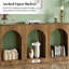 Table d'appoint Classic Design, table de vestibule arquée, console (table seulement)