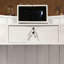 Bureau de réception moderne en demi-cercle en fer-131372760