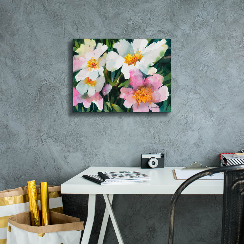 Winston Porter, «Group Effort» par Annelein Beukenkamp, art mural sur toile, H 12 po x l 16 po x P 0,75 po