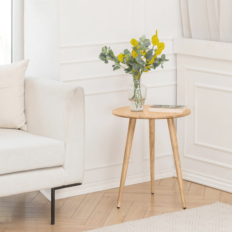 Blankumsee Solid Wood End Table, Natural