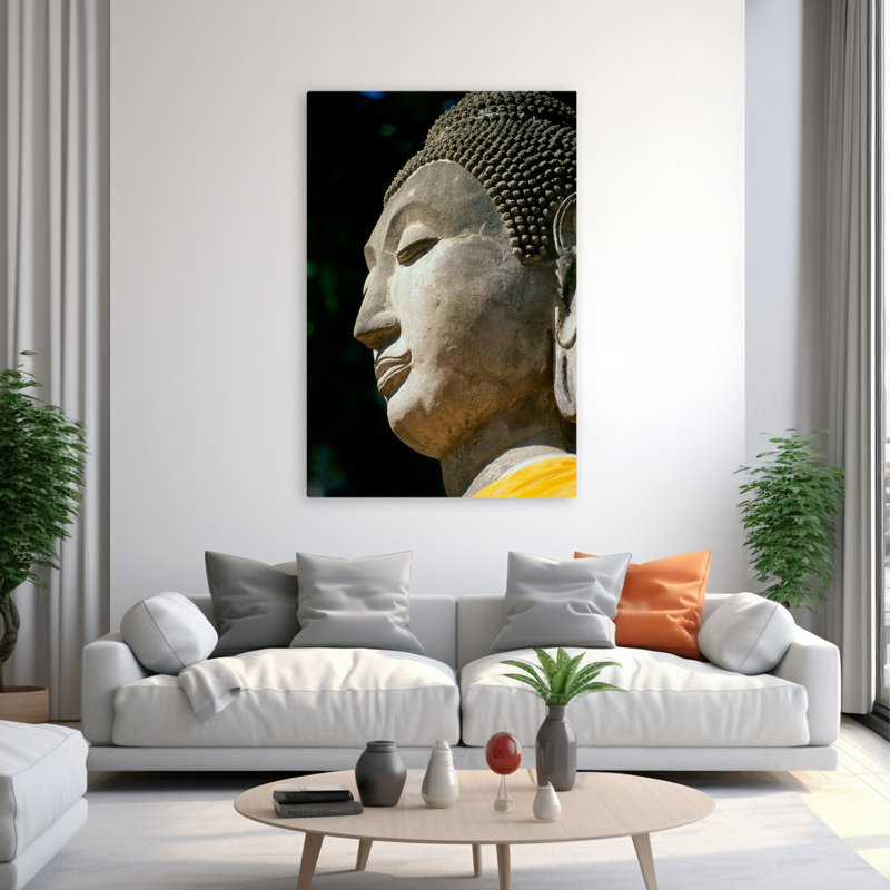 Bouddha - photographie, statues, art, H 60 po x l 40 po