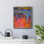 «Vibrant Flow I», toile encadrée de qualité supérieure - prête à être accrochée-385237332-385237328