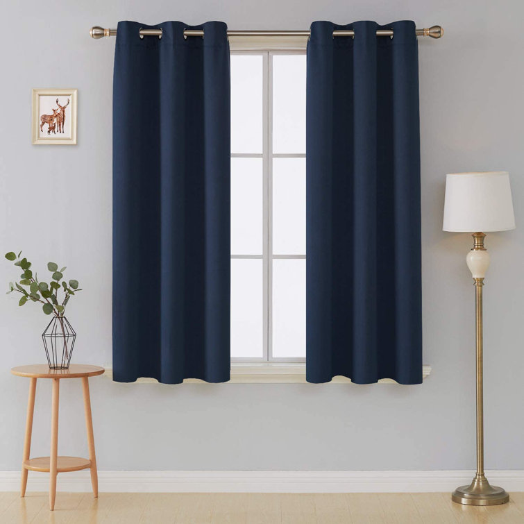 My Home Store Ultra-Soft Blackout Curtains Enguerran with Eyelets and Tie Backs