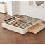 Lit plateforme avec rangement 2 tiroirs en bois-2109797271-2081004841