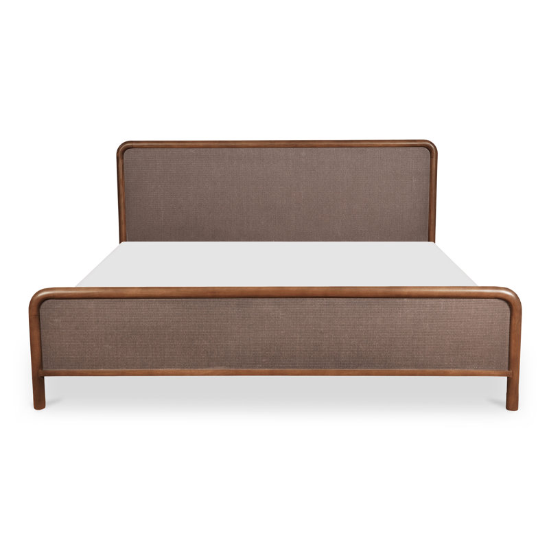Rye Bed Warm Brown, King