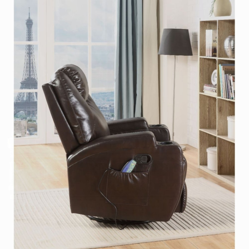 Fauteuil inclinable et berçant Waterlily, Brun