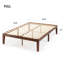 Lit plateforme en bois massif Kizer-746560380-741798580