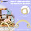 3-en-1 MONTESSORITODDLERS Arch Climber (bois naturel)