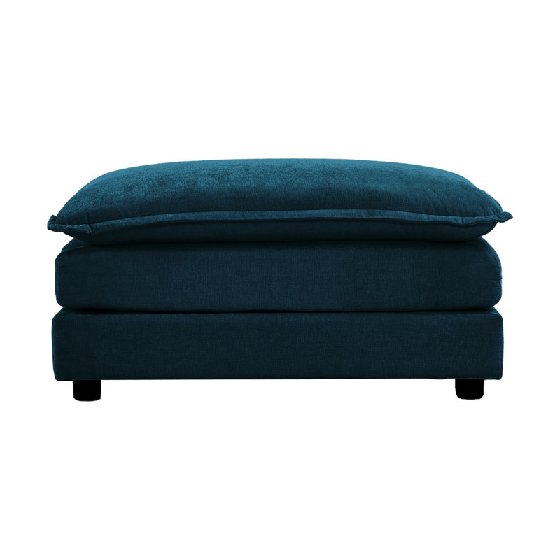 Chenille bleue respirante, compatible avec plusieurs canapés, coussin de soutien en chenille, correspond