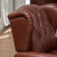 Fauteuil inclinable en cuir véritable de 31 po Almantas-2147169846