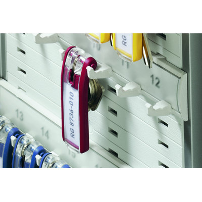 Durable Key organization Board 24 | Holds 24 Key | Includes 6 Key Clips