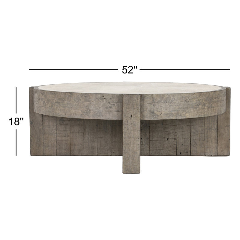 Sonoma 52" Round Coffee Table