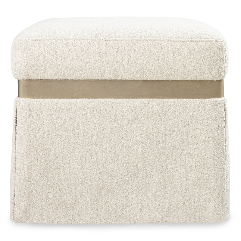 Melange Square Pouf