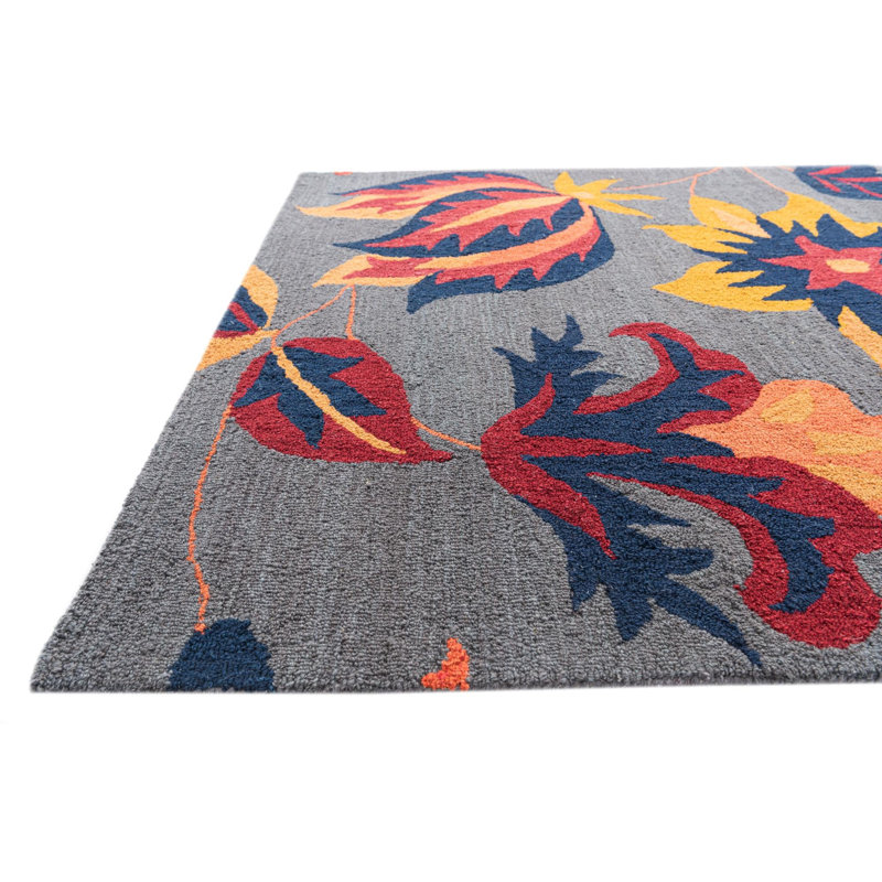 Tapis gris foncé Johansson