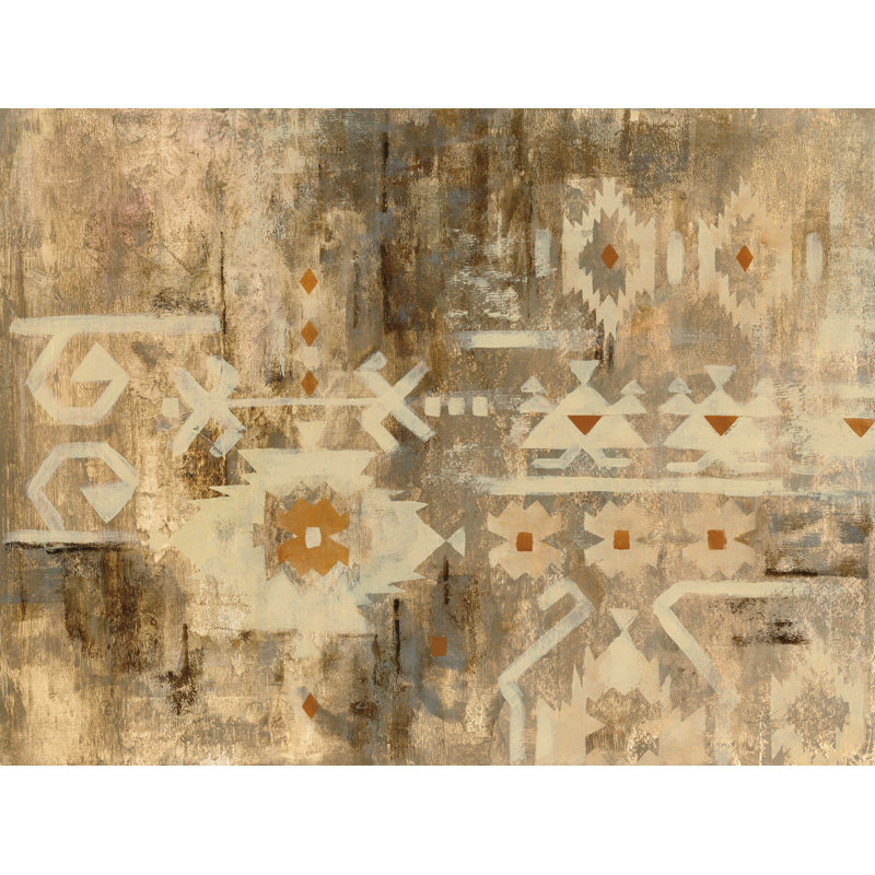 «Southwest Design III Crop» par Silvia Vassileva, reproduction sur toile tendue, H 12 po x l 16 po