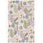 Tapis floral en coton touffeté à la main Jardin / Bleu / Rose-96482126