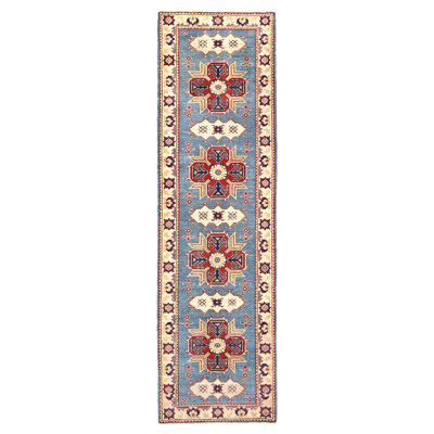 Tapis bleu clair / ivoire Horley