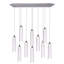 Luminaire suspendu cylindrique à DEL 10 lumières Ardrie-860671928