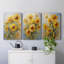 Floral Study Series CXLIX - Ensemble de toiles tendues avec châssis Premium - Prêt à être accroché-954702661