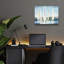 «Horizon Blue» par Julia Purinton, art mural en verre acrylique-998910390