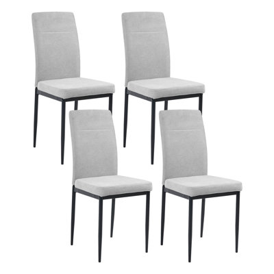 50 cm H Upholstered Fabric Dining Chair