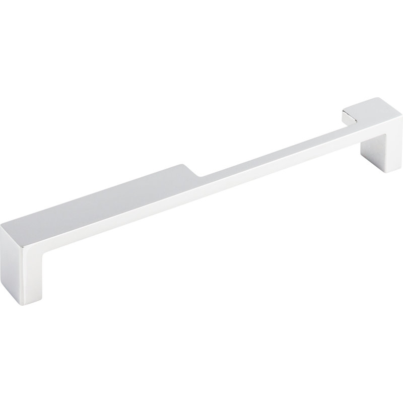 Modern Metro Bar Pull, Polished Chrome, 7" Center to Center
