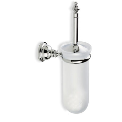 Stilhaus by Nameeks Elite Glass Toilet Brush and Holder
