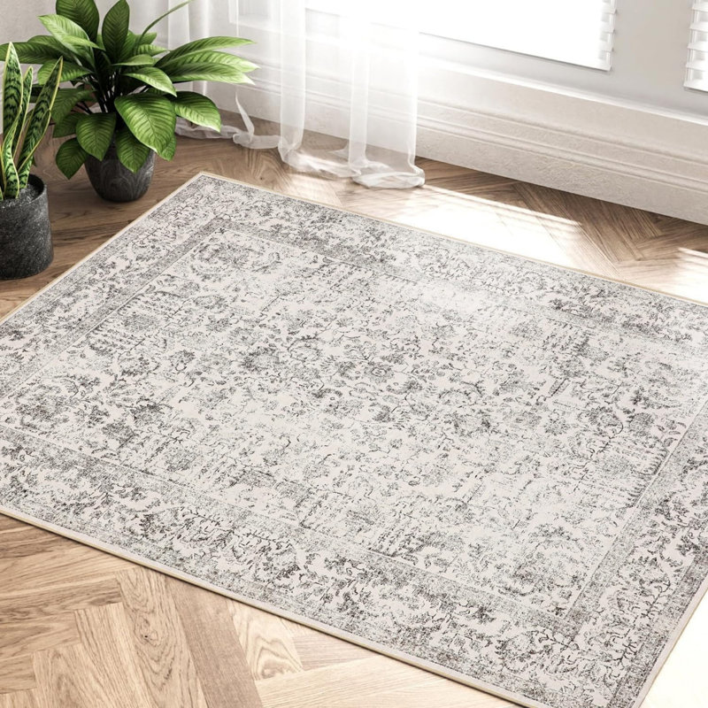 Tapis d'entrée gris 2X3