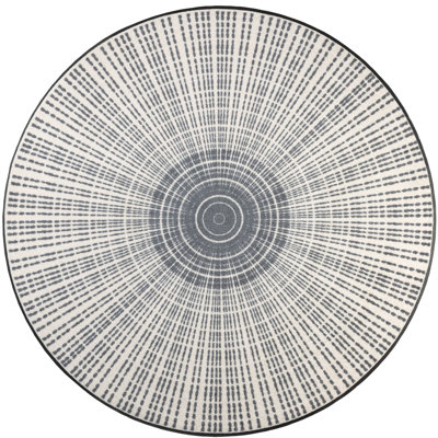 Cascara Non-Slip Geometric Indoor Doormat