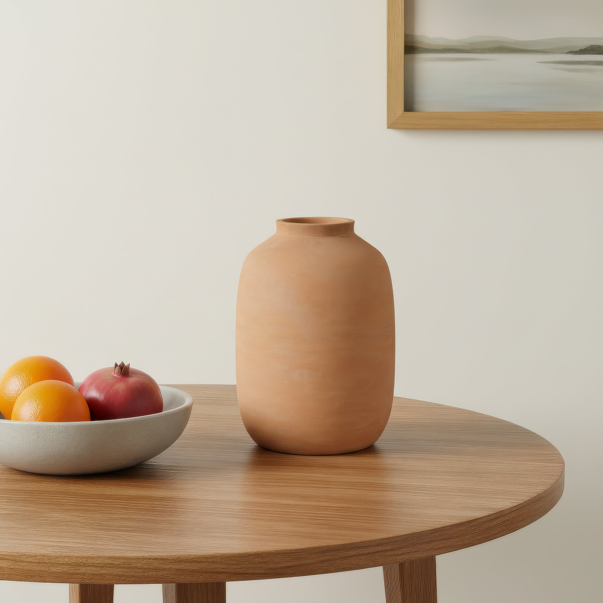 Persell 11.22'' Terracotta Table Vase