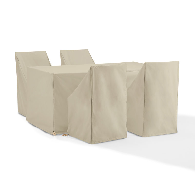 Outdoor Patio Dining Set Cover, Tan