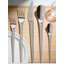 Service de table 5 pièces, couverts en acier inoxydable 18/10 avec design asymétrique moderne, va au lave-vaisselle