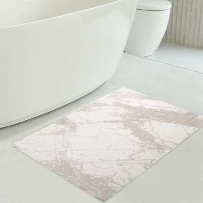 Tapis décoratif pour salle de bain 24 x 36