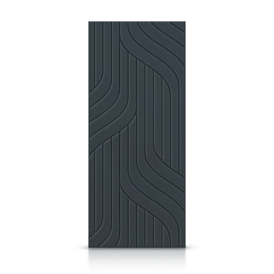 Porte standard à panneaux en bois