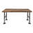 Wood Coffee Table With Industrial Steel Pipe Leg 18 In. X 36 In. X 17.75 In.-59020238
