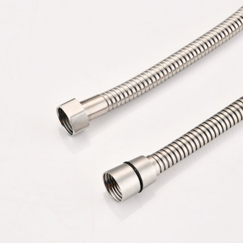 Shower Faucet In Brushed Nickel With Adjustable And Diverter Valve System Body Jet, Hand Water