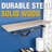 Rustic Pipe Wardrobe Rack Kit with Wood Shelf-1842340761-1842340760